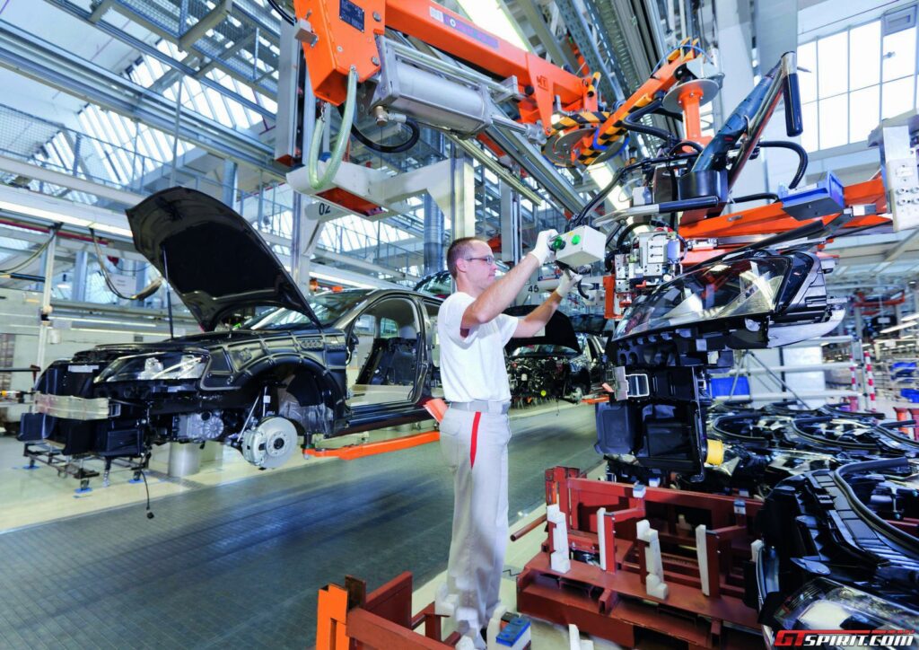 Audi tehase koosteliin