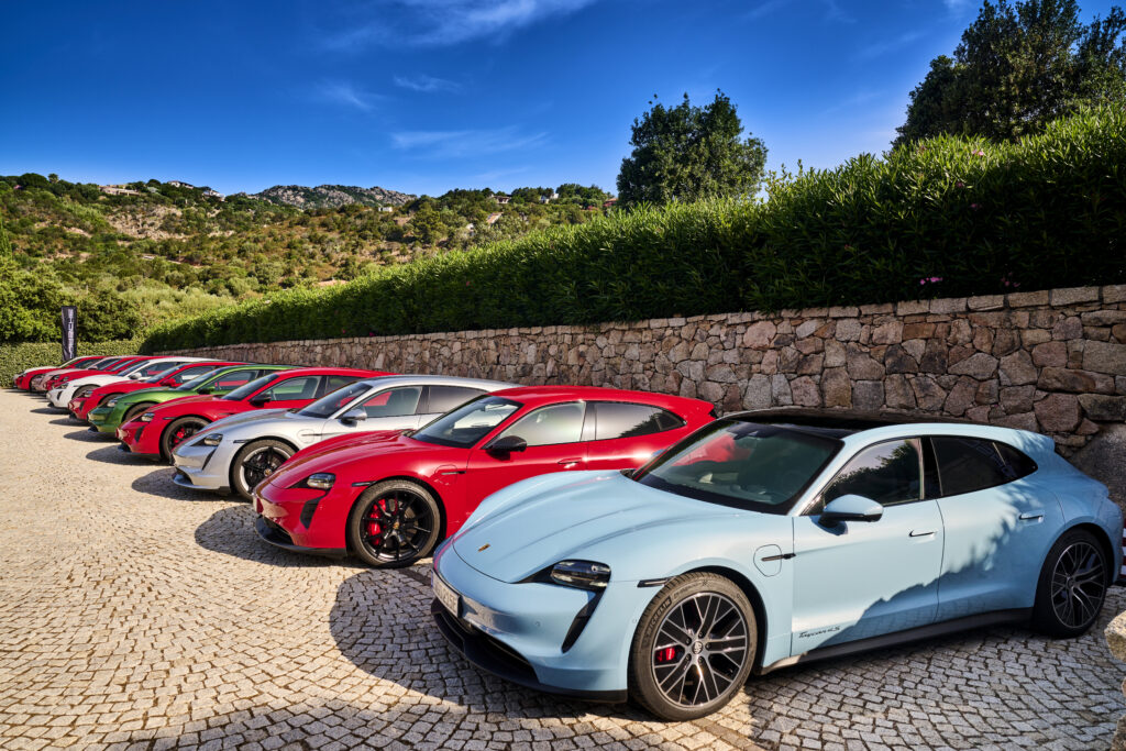 Porsche Taycan Sport Turismo, Sardiinia