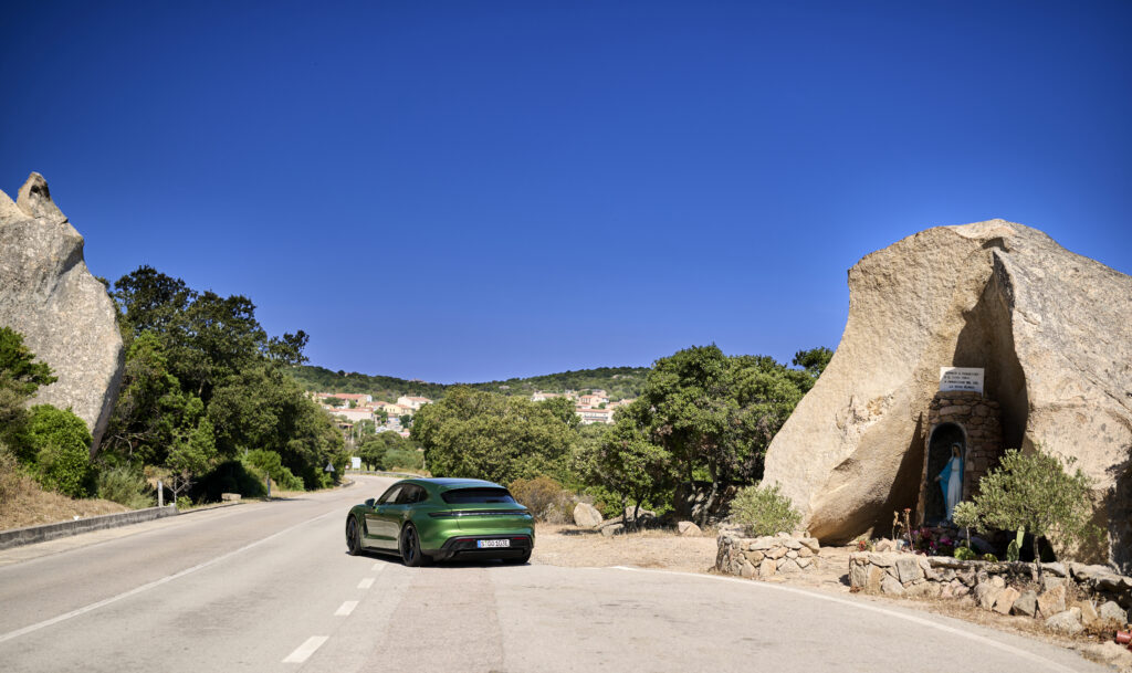 Porsche Taycan Sport Turismo, Sardiinia