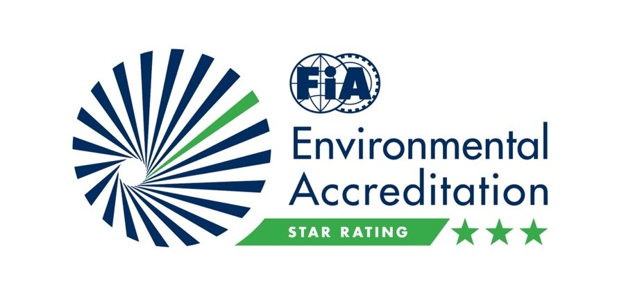 FIA Environmental Accreditation 3 Star Rating