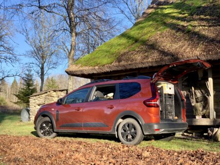 mahtumise- ja kaubaveomangud dacia joggeriga