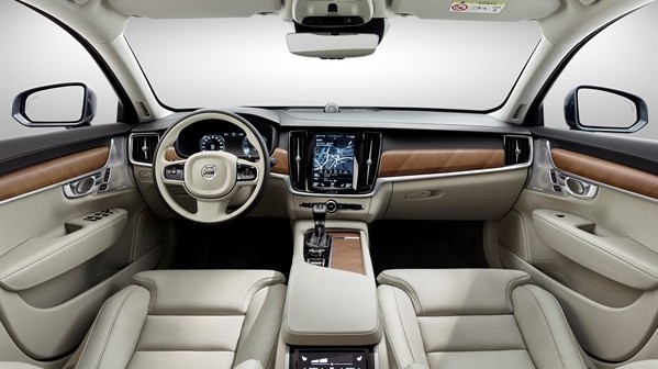 Interior Blond Volvo S90
