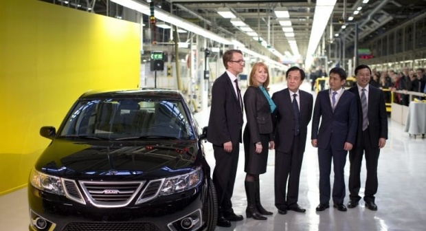 Saab elekrtiautode tellimus Hiina