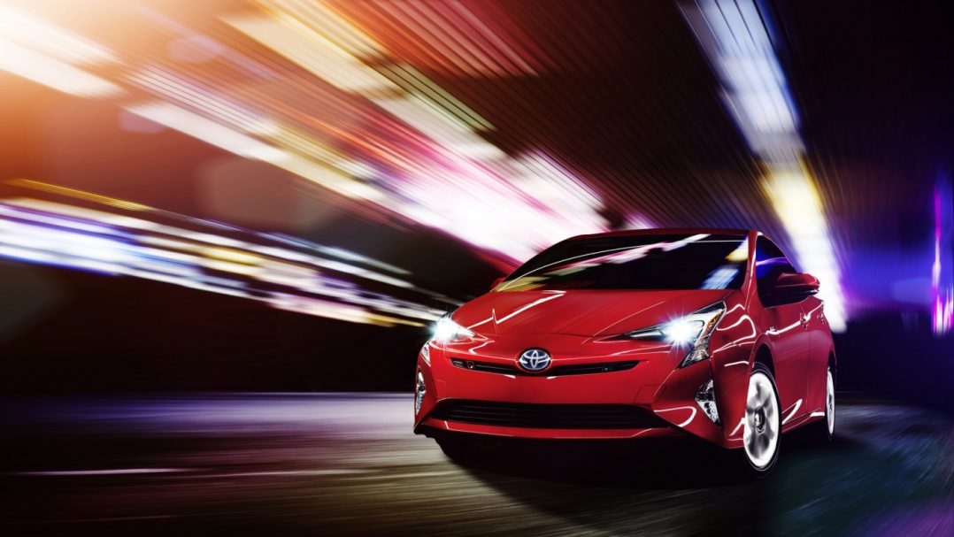 Prius sõidab