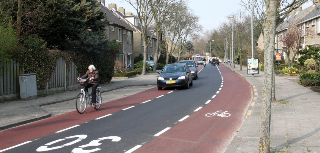 Fietsstrook_Herenweg_Oudorp