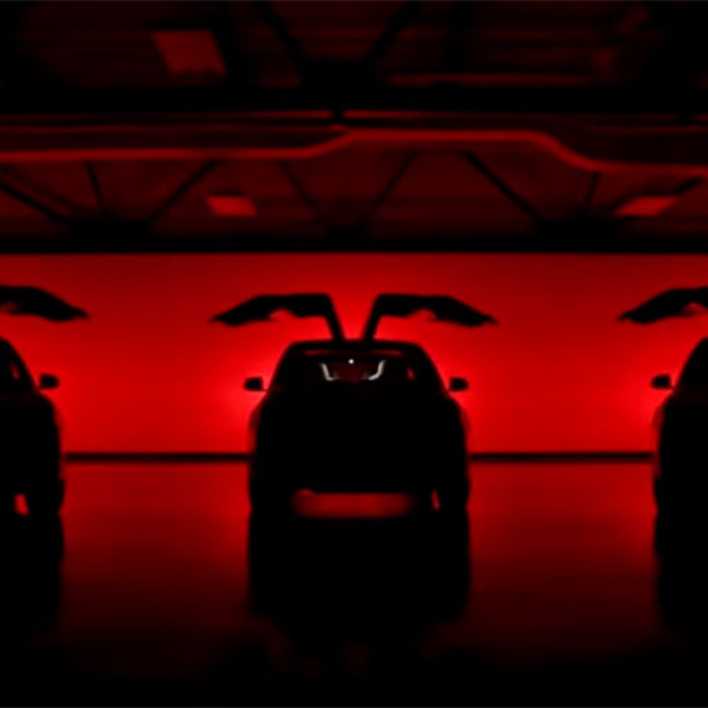 Tesla Model X-mas