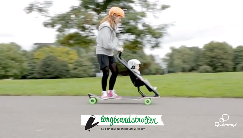 LongboardStroller rulakäru
