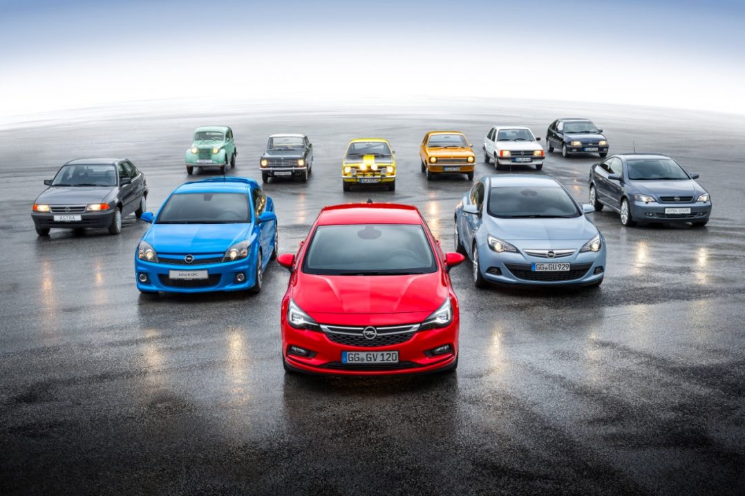 Opel Astra ajalugu