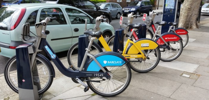Santander rattad Boris Bikes London