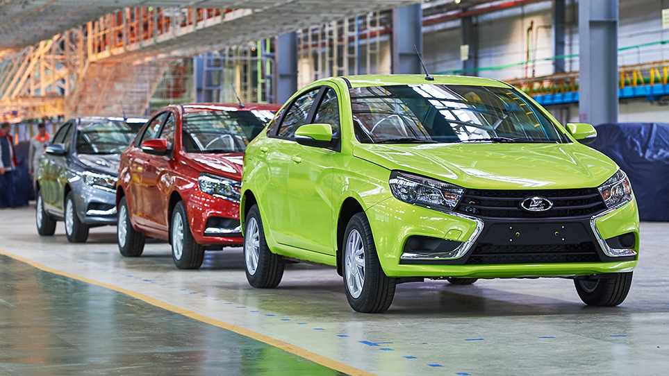 Lada Vesta tootmisliin