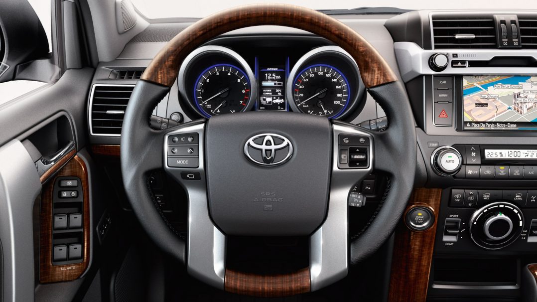 Land Cruiser infolust ja juhi tookoht