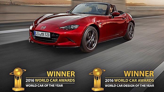 Maailma Aasta auto 2016 Mazda MX-5