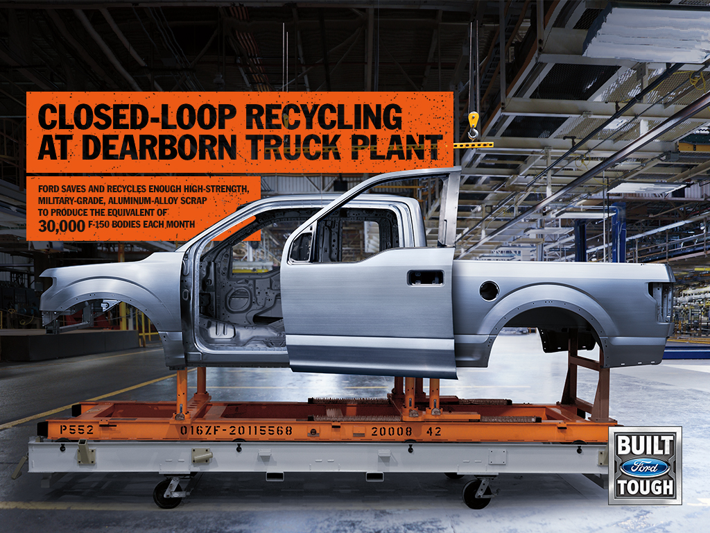 Closed-Loop Recycling at Dearborn Truck Plant F-150
