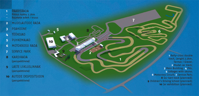 Laitse RallyPark kaart