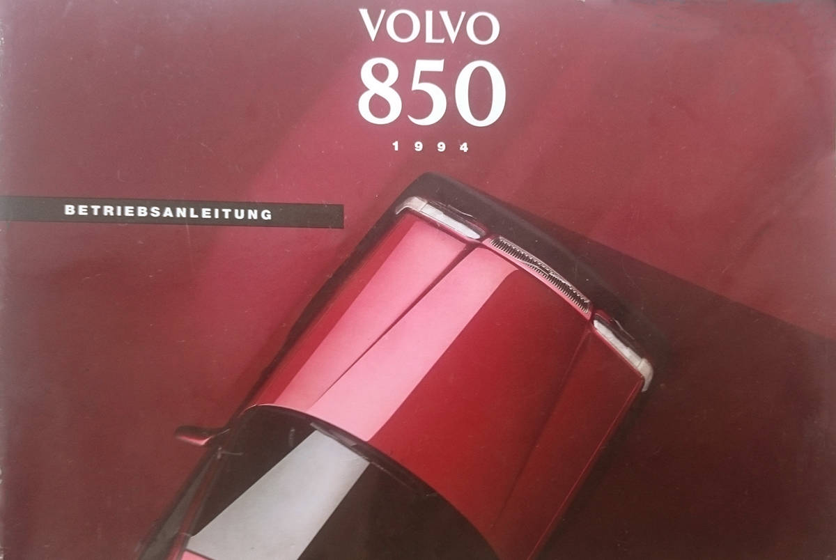 Volvo 850 kasutusjuhend