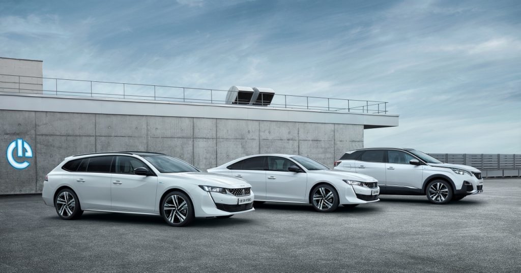 peugeot hübriidajamid