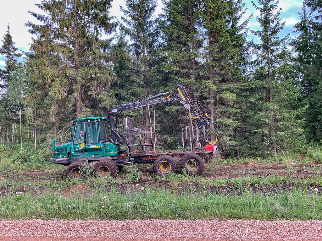harvester lageraielank