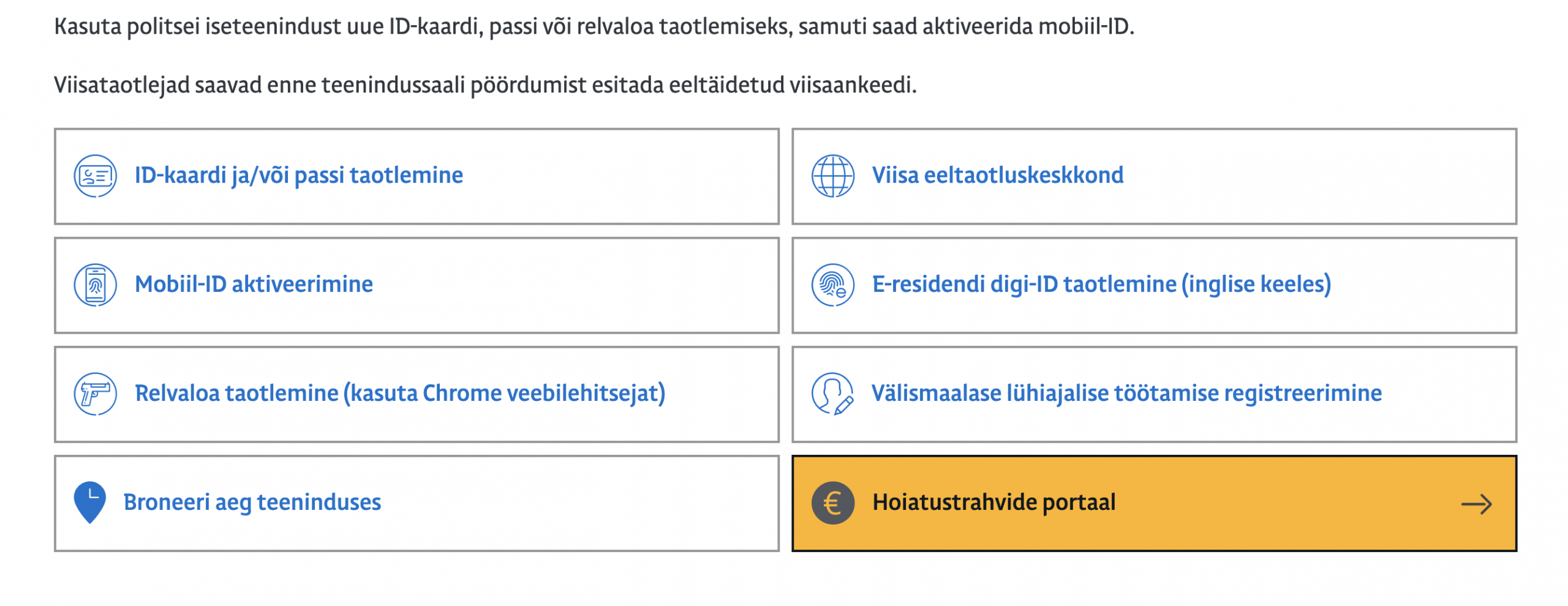 foori-ja kiiruskaamerate hoiatustrahv