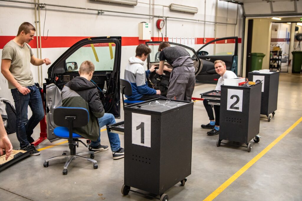 Autoerialade õpe