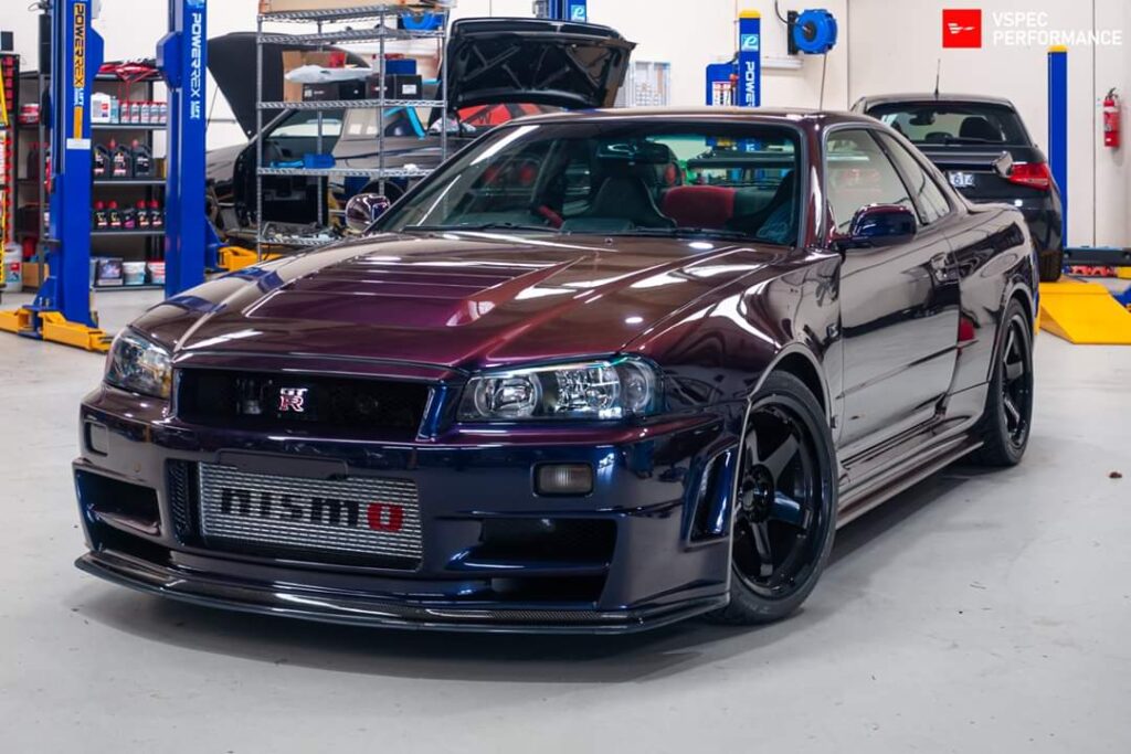 Nissan Skyline GT-R R34 NISMO Z-Tune Midnight Purple III