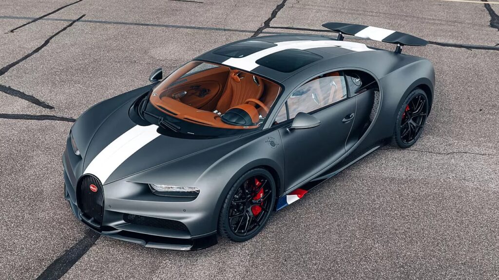 Bugatti Chiron erimudel