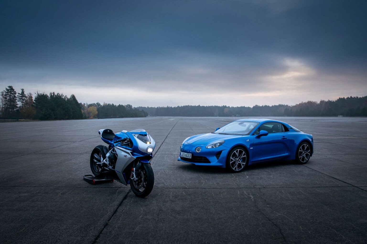 Alpine ja MV Agusta
