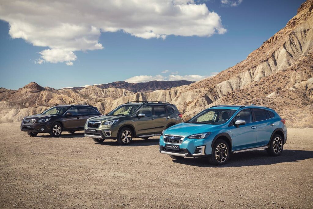 Subaru range 2020