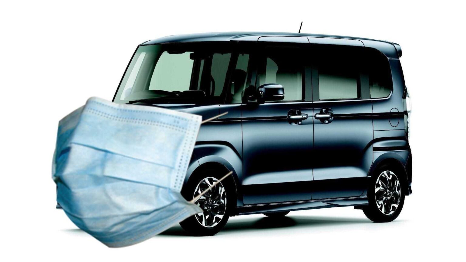 Honda N-Box näomaskiga
