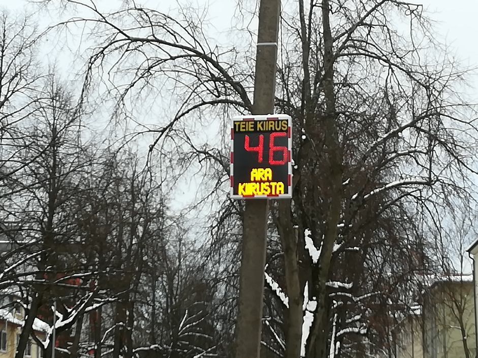 emotsioonikaamerat vähendatud piirkiirused