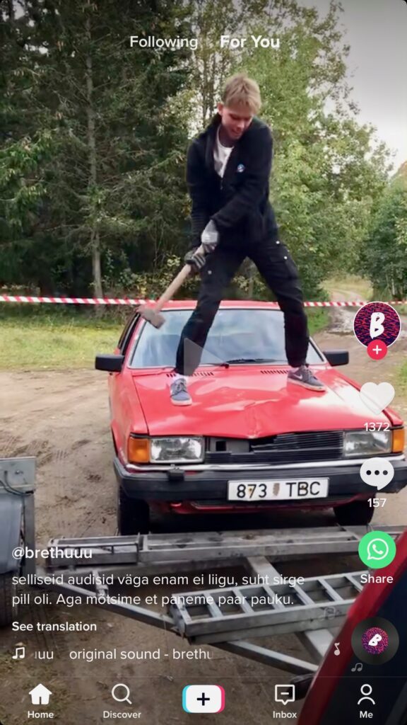 Uku Mosse TikTok