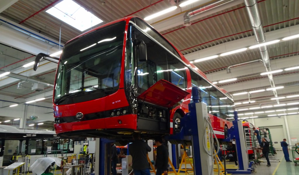 BYD bussitehas