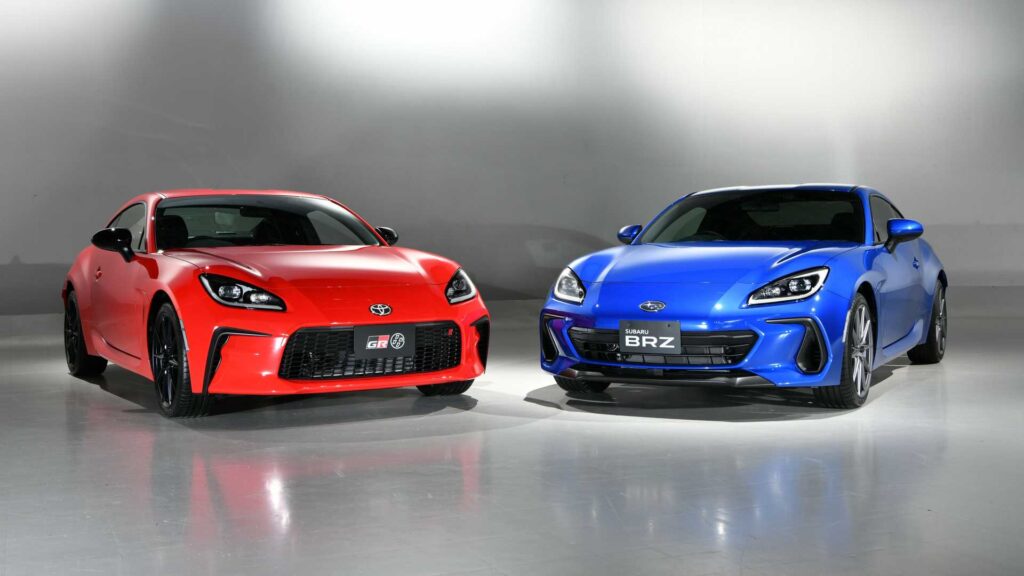 Toyota GR 86 ja Subaru BRZ