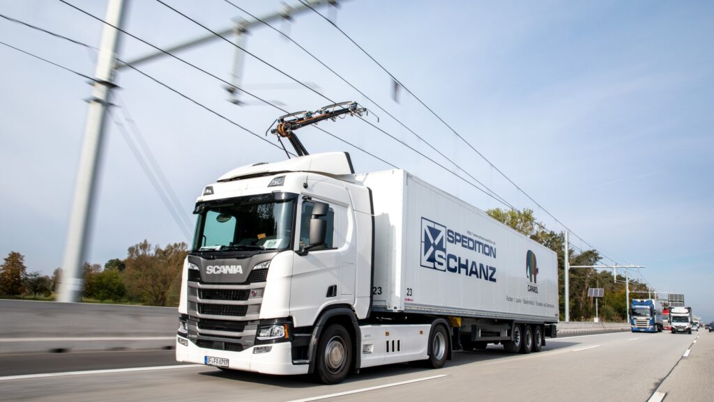 Siemens eHighway/Scania troll-veok