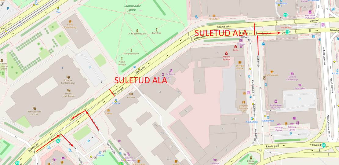 nädalavahetusel suletud
