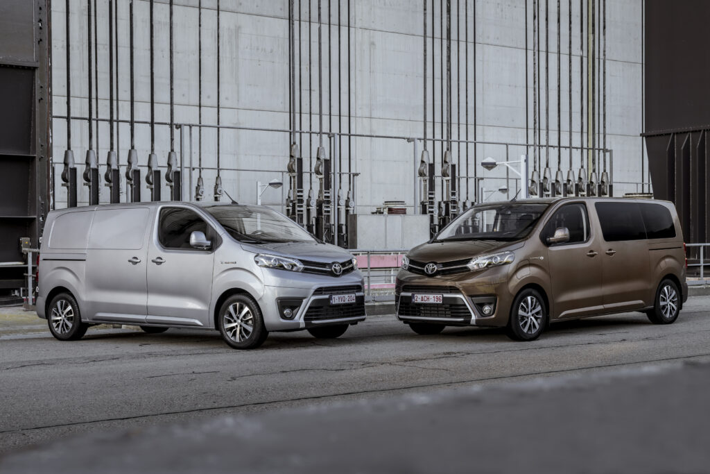 Toyota Proace elektrikad