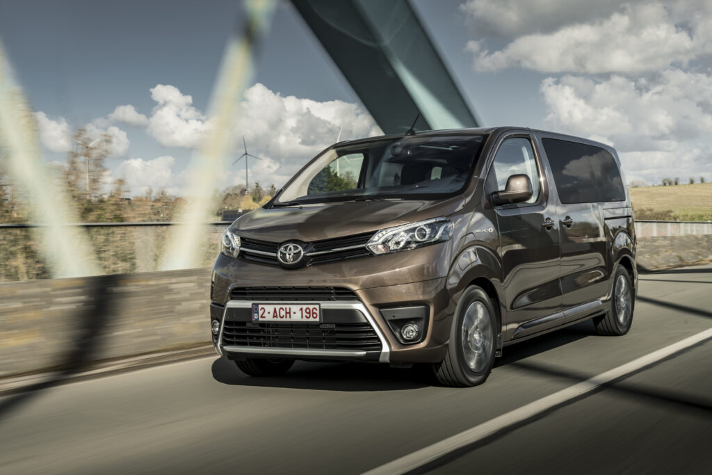 Toyota Proace elektrikad