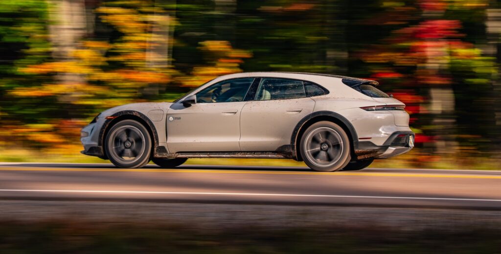 Porsche Taycan Cross Turismo rekord