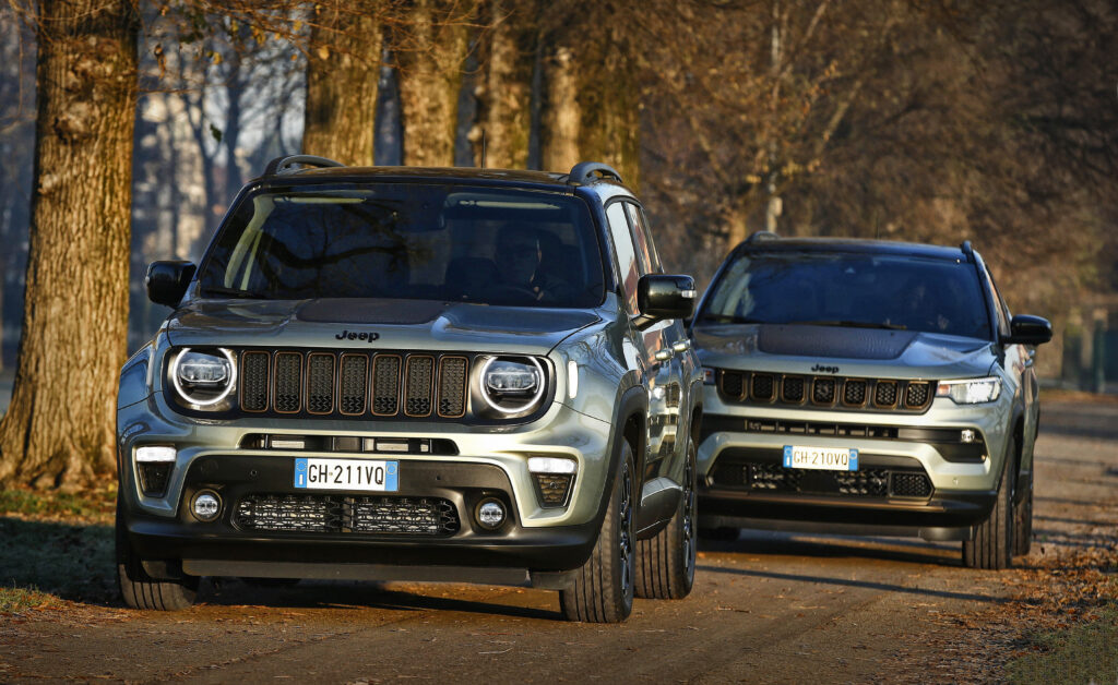 Jeep Renegade ja Compass e-Hybrid