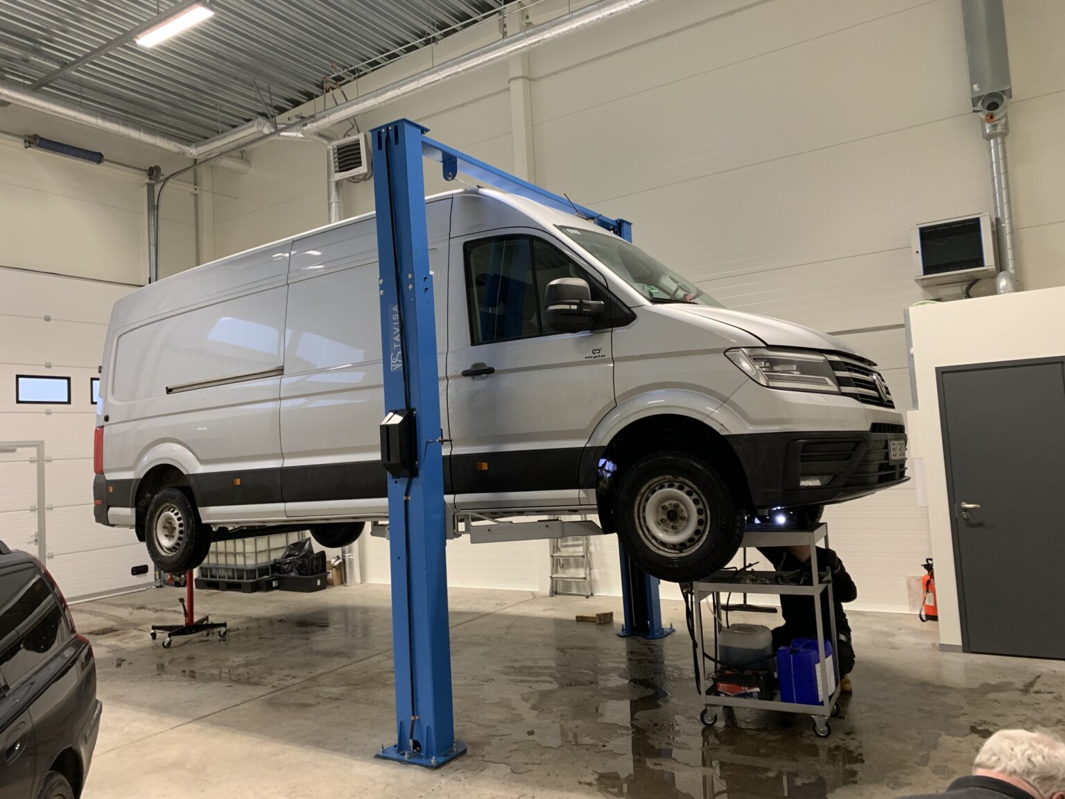 Crafter dünaamiline õlivahetus