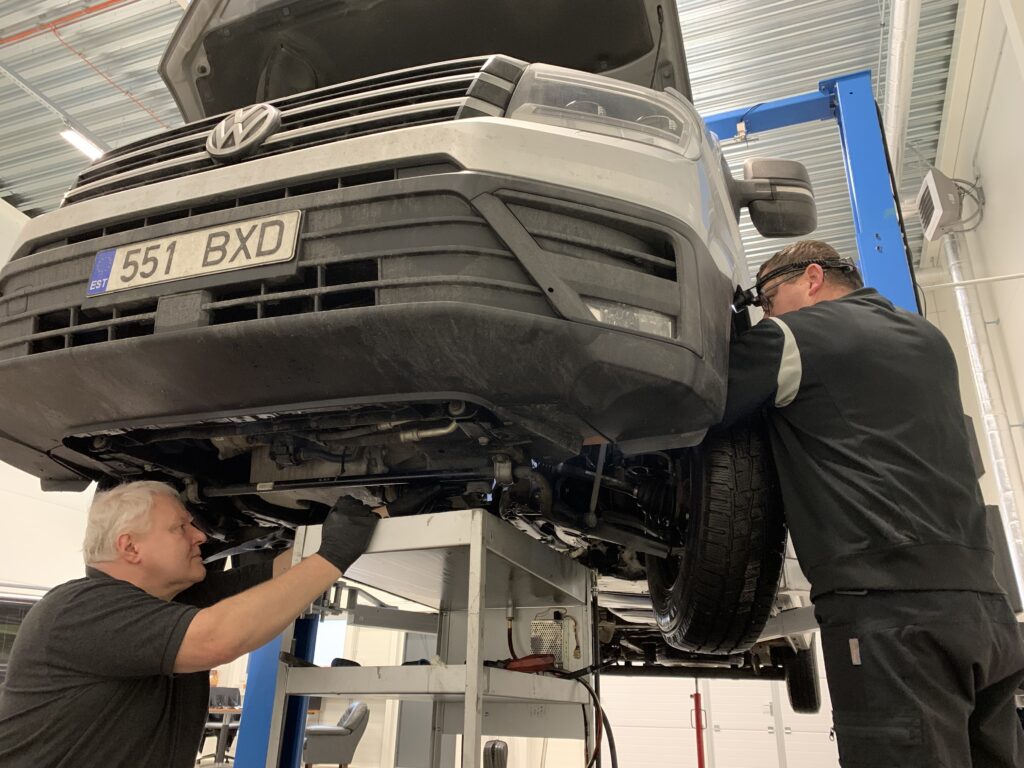 Crafter dünaamiline õlivahetus