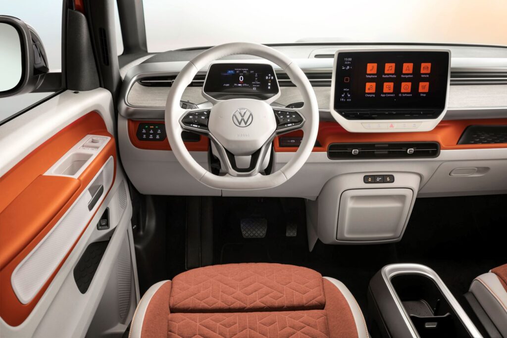 Volkswagen ID. Buzz sõitjateruum