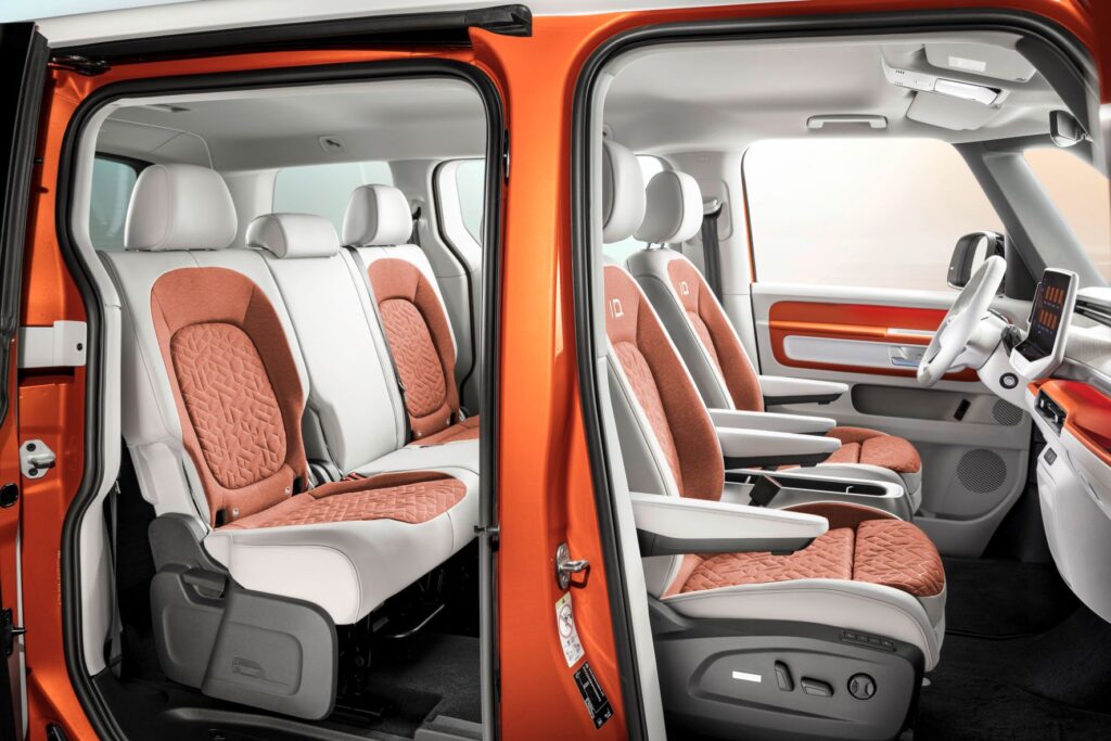 Volkswagen ID. Buzz sõitjateruum
