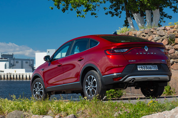 Renault Arkana Vene versioon