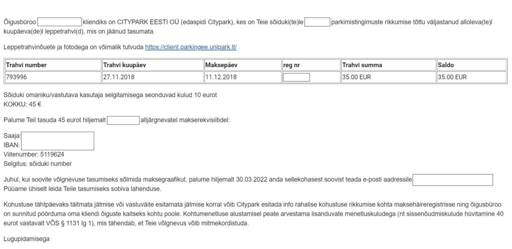 Inkasso nõue