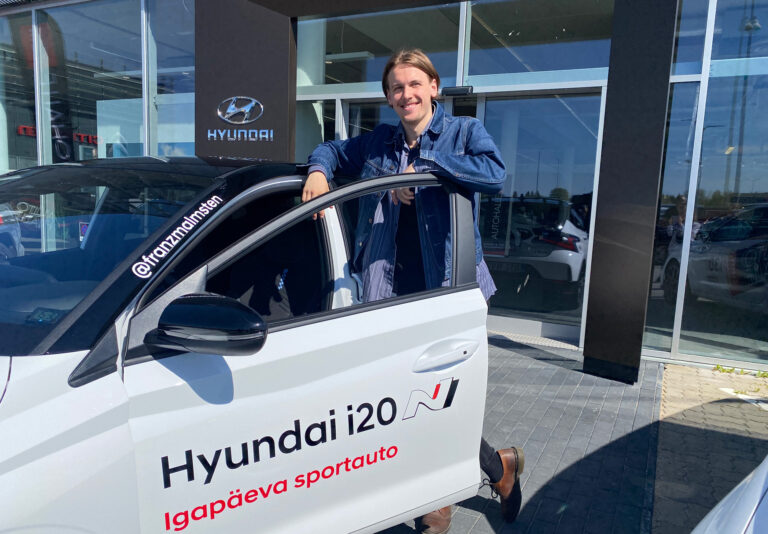 Franz Malmsten Hyundai i20 N