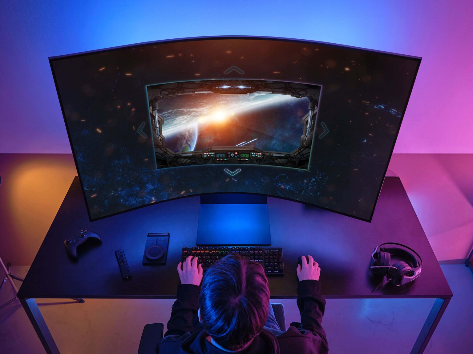 Samsung Odyssey Ark monitor