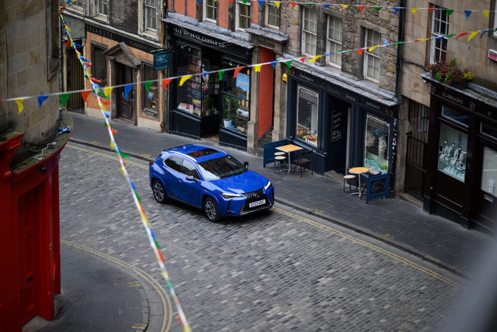 Lexus UX 300e Edinburghi üritus