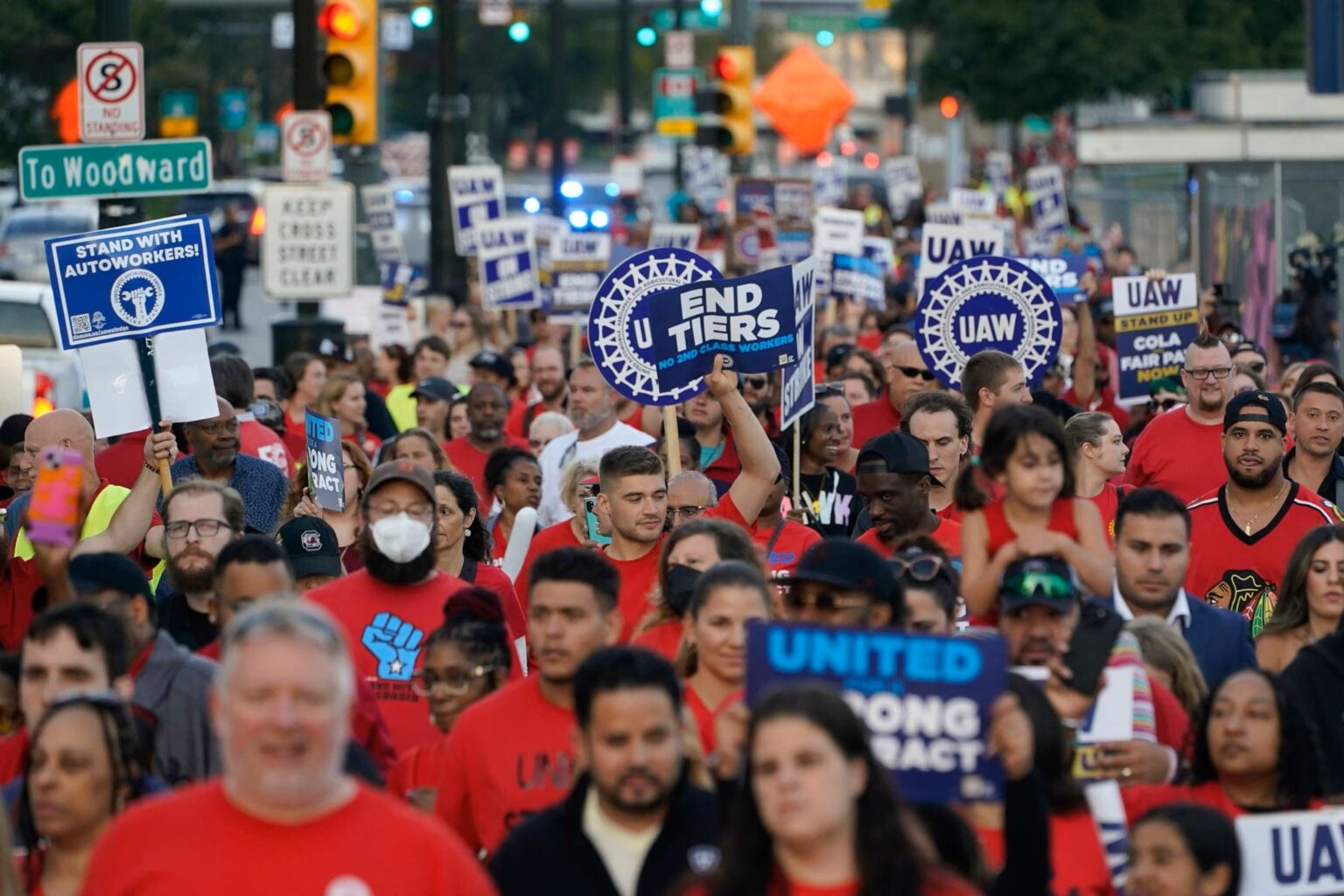 UAW streik, Associated Press/Paul Sancya