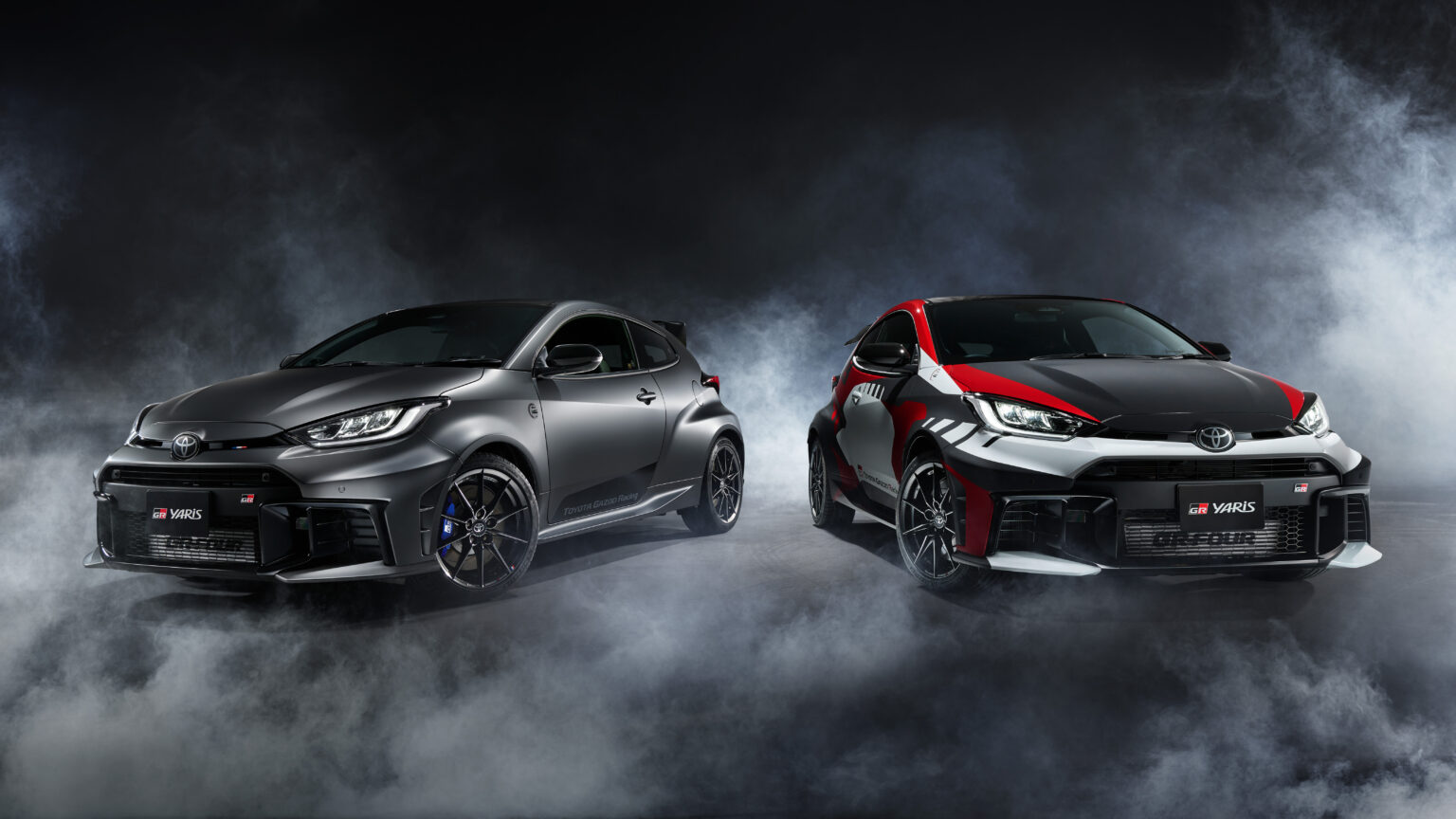 Toyota GR Yaris Seb ja Kalle erimudelid