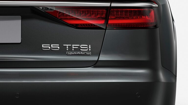 Audi nomenklatuur